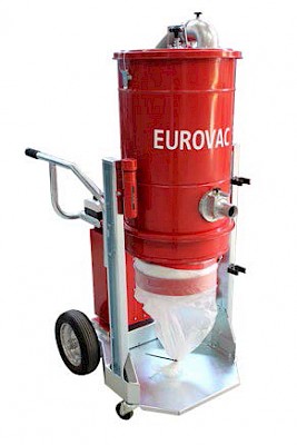 Eurovac 53 Trolley säkki-imuri Teollisuusimurit - Finn-aine